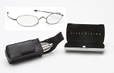 Folding Vision Reading Glasses, Oval, +1.00