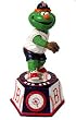 Boston Red Sox "Wally" Forever Collectibles Bobble Head Clock - Baseball Sports Merchandise