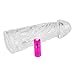 Oomph!crystal Transparent G-spot Massager Vibrating Penis Sleeves Cock Ring