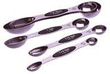 Kitchen & Housewares : Progressive Magnetic Stainless Steel Measuring Spoons