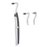 Ckeyin ® Multifunction Sonic Portable LED Dental Tool Kit Oral Hygiene Care & Tooth Stain Eraser & Plaque Remover 3 Heads