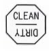 Clean Dirty Kitchen Dishwasher Magnet Indicator