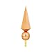 24" Handcrafted "Apollo" Pure Polished Copper Cupola Finial
