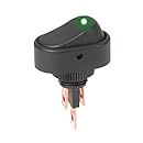 Pilot Automotive PL-SW22G Green LED Rocker Switch
