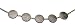 Discus Necklace in Bronze