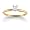10k Yellow Gold Princess Cut Solitaire Diamond Engagement Ring (1/4 ct, J-K Color, I2-I3 Clarity), Size 5