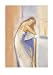 Looking Out the Window by F Conzales Fine Art Print / Poster 19.75 x 27.50 in.