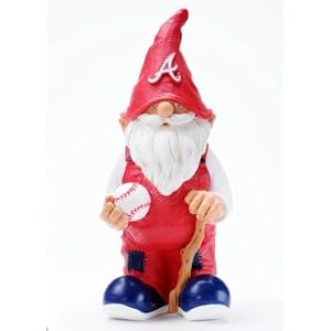 Forever Collectibles MLB Atlanta Braves Team Gnome