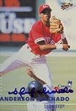 Anderson Machado, Clearwater Phillies - Phillies Affiliate Autographed Card