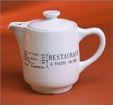 Review Pillivuyt  / Pillivuyt 332855 Brasserie Coffee/Tea Pot - 18 oz.