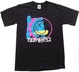 BLINK 182 - Smiley Face - Black T-shirt