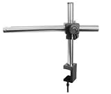 GX Microscopes NORMA231102 Boom Stand, Heavy Boom Stand, with E-Arm Socket and substantial G-Clamp for Bench Mounting for Microscopes