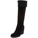 Samsonite SF020877BW3.A0A09 ROYAL BOOT BUTTON CAMOSCIO BLACK, Damen Stiefel