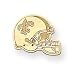 14K New Orleans Saints Helmet Tie Tac