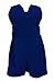 eVogues Plus Size Pleated Bust Strapless Romper