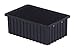 ESD Divider Box, 16-1/2 X 11 X 6 in, Black