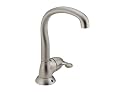 Delta Faucet Simply PuR Filtration System Single-Handle Traditional Spout Kitchen Faucet, Stainless #210-SS