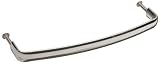 Sugatsune KC-R 316 Stainless Steel Pull Handle, Mirror Finish, Threaded Holes, Oval Grip, 5" Center To Center, 1-3/16" Projection (Pack of 1)