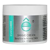 E Shave 4oz. Shave Cream, Cucumber For All Skin Types
