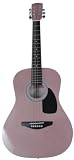 SG15 3/4 MPN Pink Acoustic Guitar Package with Carry Bag and Instructional DVD