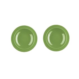 Emile Henry 9-inch Soup Pasta Bowls, Set of 2, Vert by Emile Henry