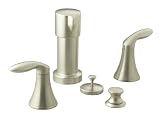 KOHLER K-15286-4-BN Coralais Bidet Faucet, Vibrant Brushed Nickel