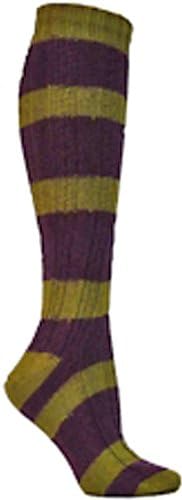 E.G. Smith Rugby Stripe Cable Knee Sock Womens Socks