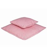 Small Rose mini-gingham cushion cover