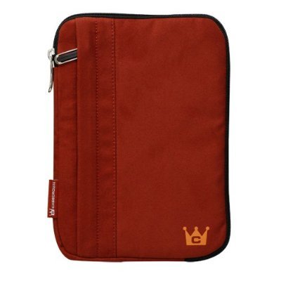 CaseCrown Sony PRS-505 Faux Suede Carrying Sleeve - Red Image CaseCrown Sony PRS-505 Faux Suede Carrying Sleeve - Red