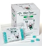 DenTips - Mint Treated Oral Care Swabs (Box of 250)