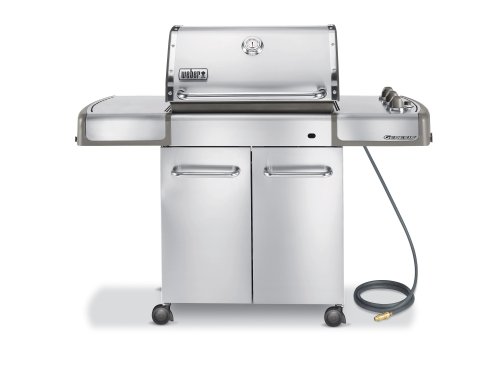 Weber 3870001 Genesis S-310 Natural Gas Grill, Stainless Steel