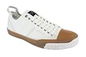 G-STAR SCOTT LO TOP CANVAS TOE CAP TRAINERS WHITE