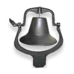 Large Functional Cast Iron Farmhouse - Schoolyard Bell