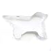 Metal Cookie Cutter Golden Retiever 4 x 2 1/4