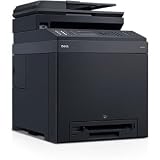 DELL 2155CN MULTIFUNCTION COLOR LASER PRINTER w/NETWORKING & MANUAL DUPLEXER