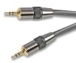de qualit� HDIUK 1.5m En voiture st�r�o C�ble audio auxiliaire pour Android / iPhone / iPod / t�l�phone portable / lecteur MP3. Connectez votre lecteur MP3 � votre syst�me audio de voiture