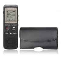 Sony ICD-PX820 2GB Digital Voice IC Recorder with Premium Carrying Case