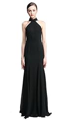 Chiffon/Silk High-Neck  Lace Cocktail Evening Dress/Prom Dress/Wedding Party Dress  With Pearls