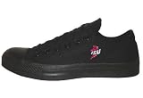 Converse Chuck Taylor All Star Lo Top Black Monochrome Iowa State University Logo Canvas