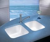 Franke : CCK11015GB 15 Undermount Single Bowl Fireclay Sink