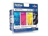 Produkt-Bild: BROTHER LC1100HYVALBPDR Valuepack cyan magenta gelb schwarz fuer MFC6490CW/DCP6690CW