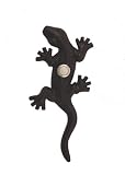 Brass Gecko Doorbell in Black Finish