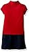 Nautica Girls' Uniform Pique Polo Pleated Dress
