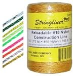 Fluorescent Yellow Braided Twine, 1000'