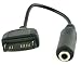 Nokia 6151 : Premium Stereo Audio Adapter : Fits any 3.5mm Headphone/Earphone Socket