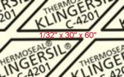 Gasket Material 03: 1/32" Thick x 30" x 60" KLINGERSIL&reg; C-4201