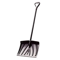 Suncast SN2100 18-Inch Snow Shovel with Wear Strip And D-Grip Handle