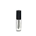 AngelaKerry 10pcs 1.2ml Black Empty Lip Gloss Tubes Cosmetic Container Small Mini Travel Bottle