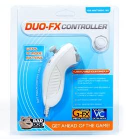 Childrens Toyshop  Video Games : Nintendo Wii Nunchuk Controller add-on (Wii) DUO-FX CONTROLLER