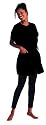 Andre Zip Jacket with Belt Elastic Pockets Large # Fr-9104